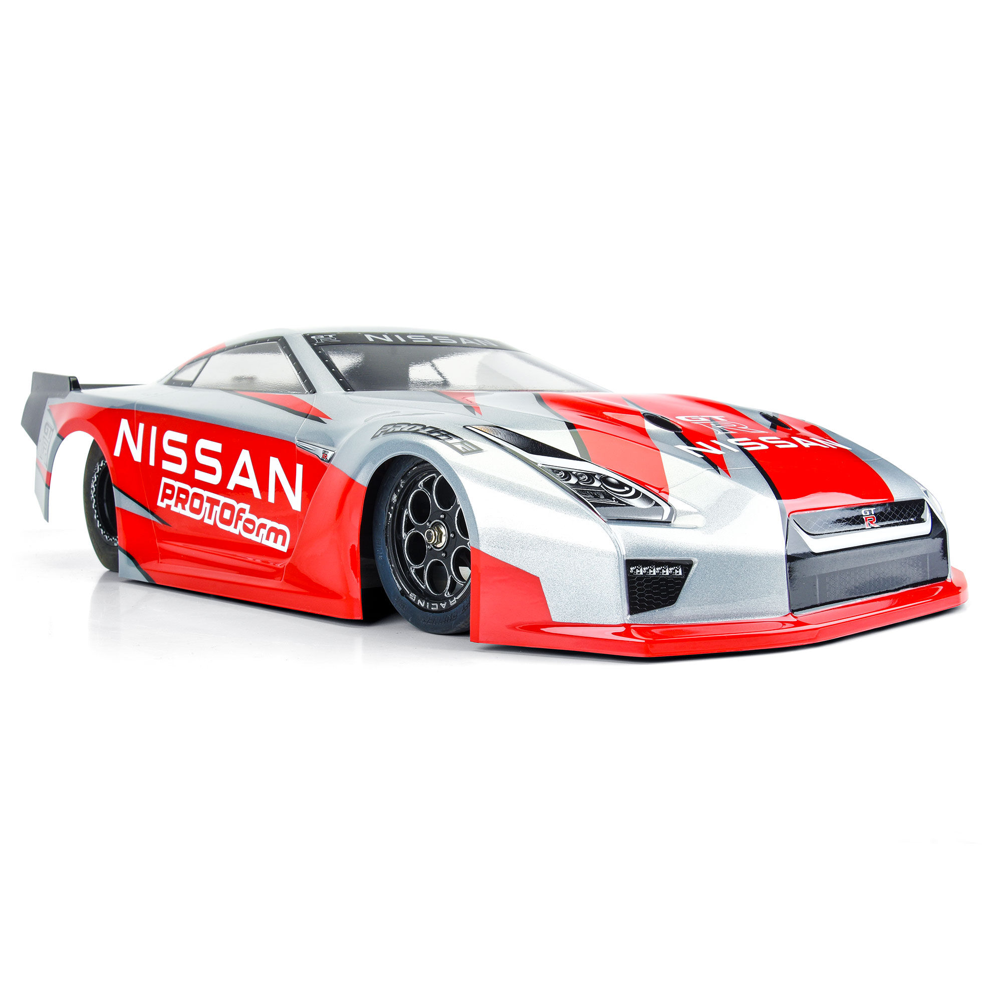 結婚祝い R35 GT-R Nissan 1/10 PROTOform Clear Car Drag 22S Losi Body: ホビーラジコン