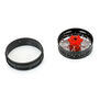 1/4 Pro-Spec Aluminum V2 Bead Front Wheel Black/Red (1): Promoto-SM