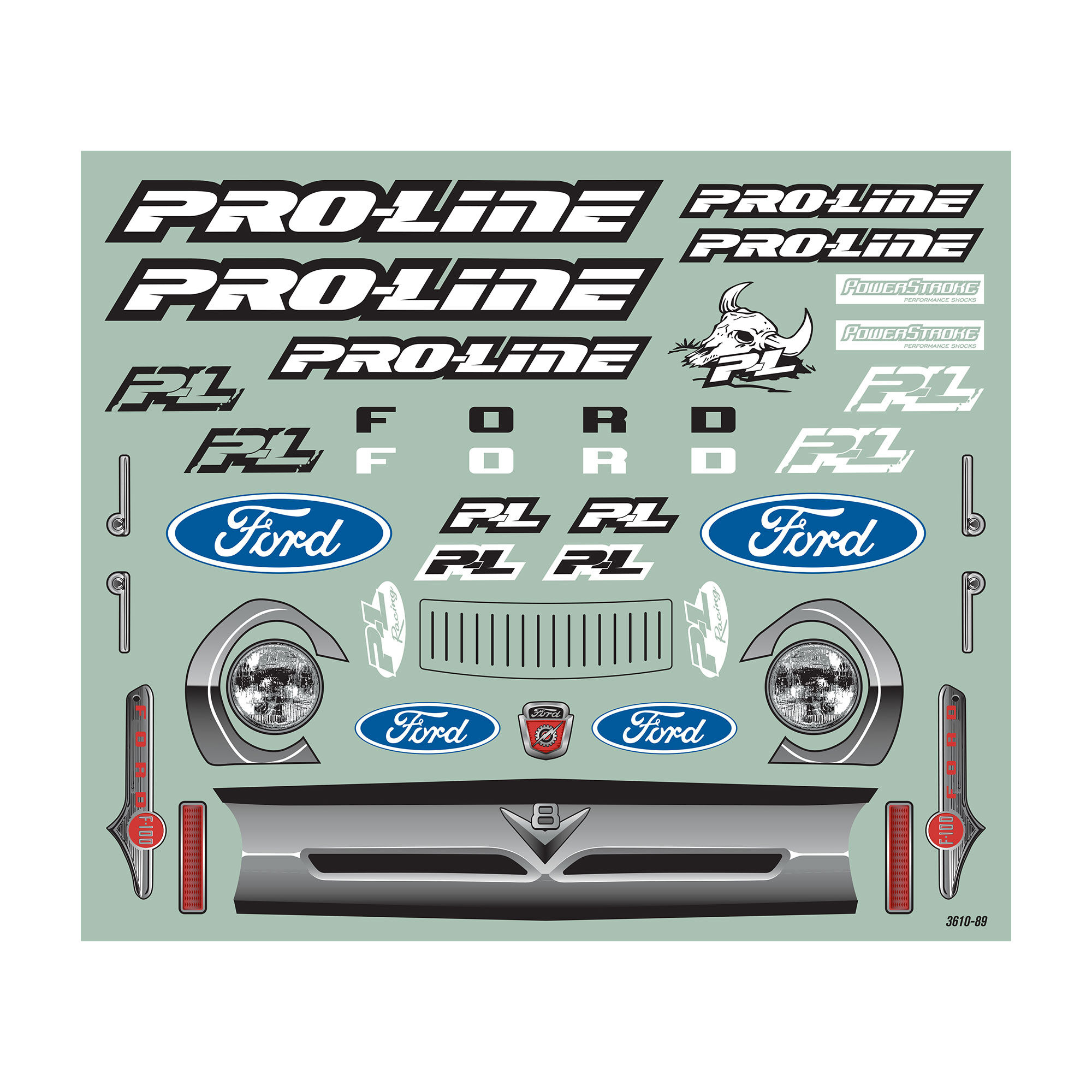 Proline 1956 ford f100 body discount