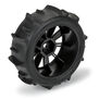 1/14 Dumont F/R Tires MTD 12mm Black Mach-10 (4): Typhon GROM