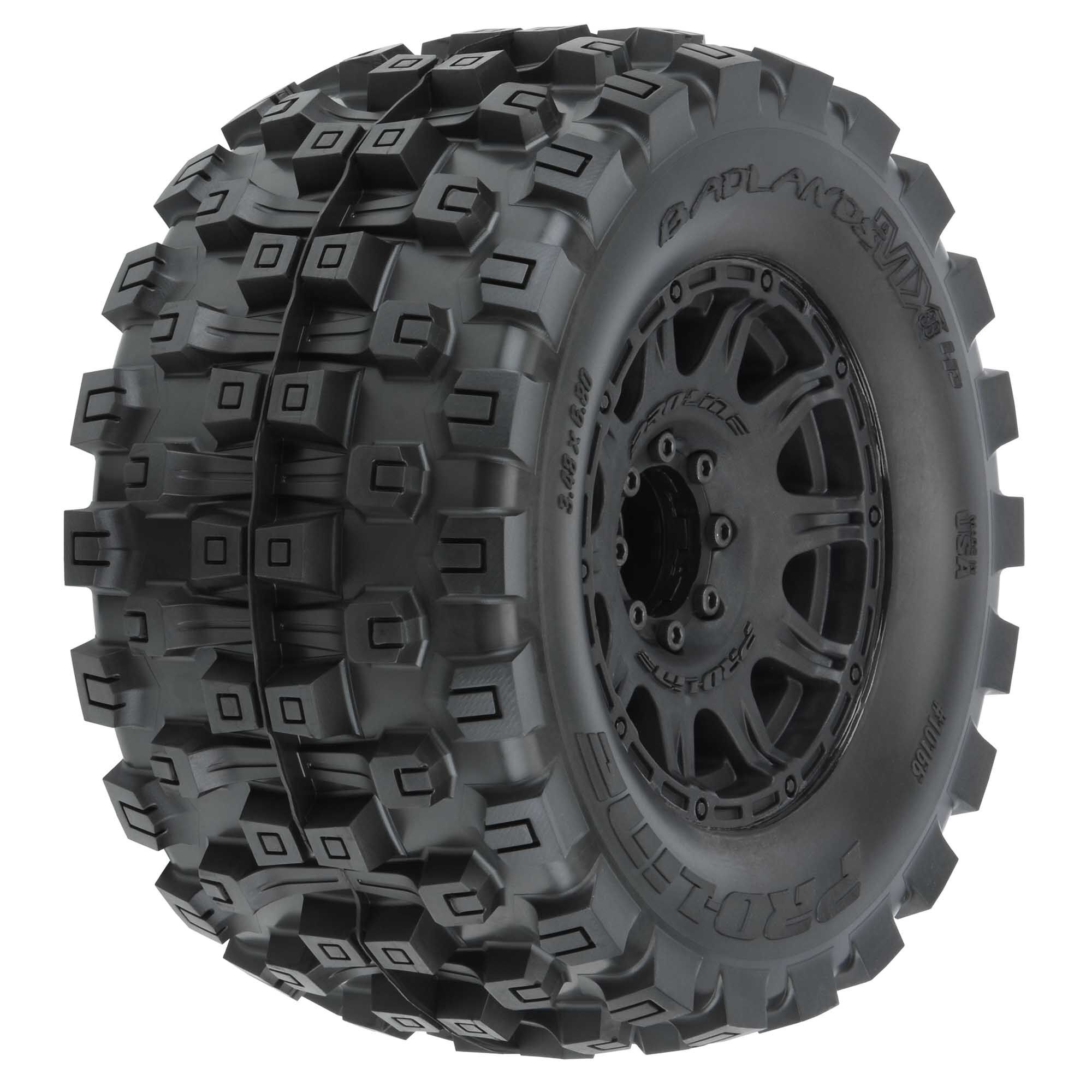 正規品 Racing Pro-Line 1/8 3.8 F/R BELTED HP MX38 Badlands ホビーラジコン