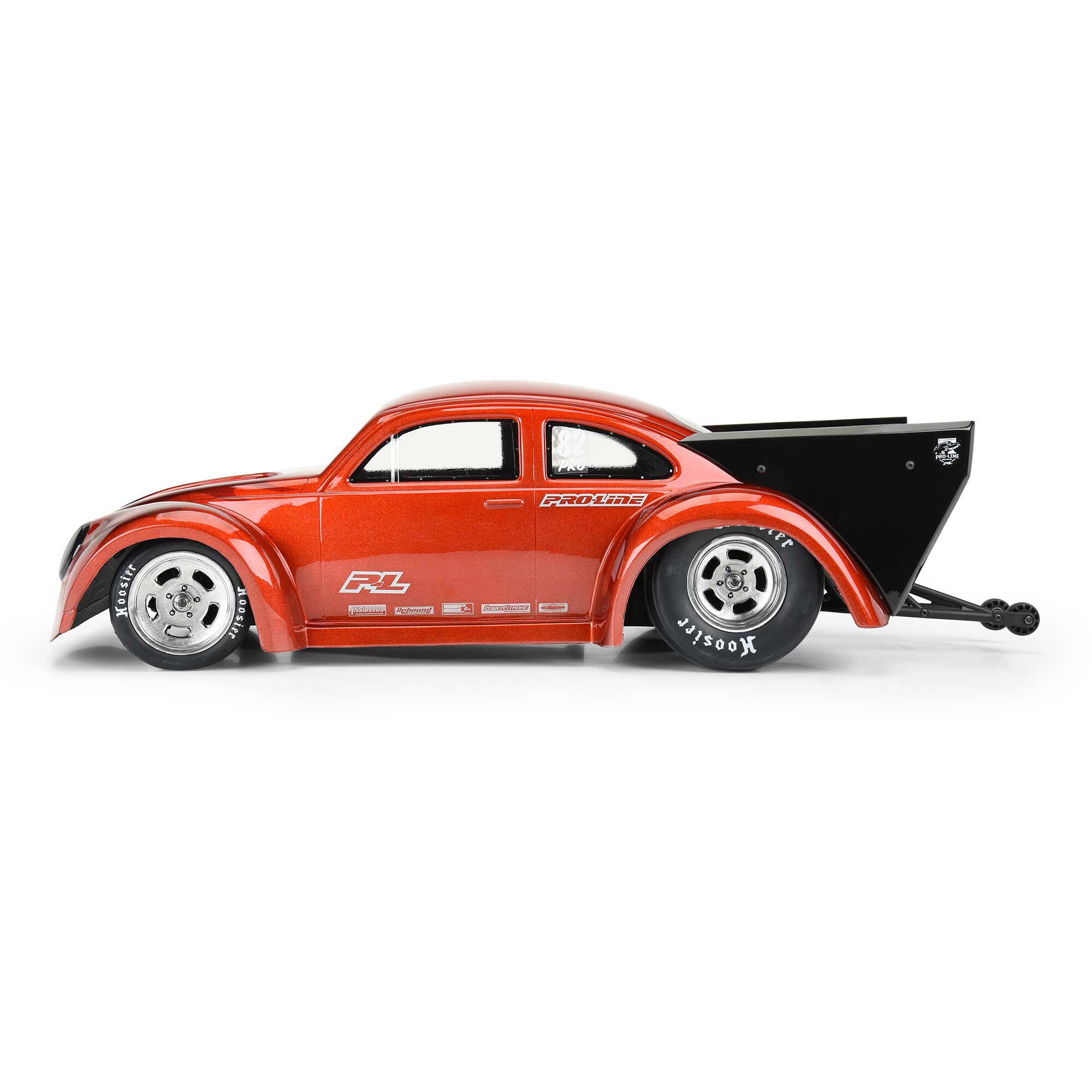 1 10 Volkswagen Drag Bug Clear Body Drag Car