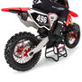1/4 Pro-Spec Aluminum F/R Wheel Black/Red Dunlop MX33/MX33 Bundle