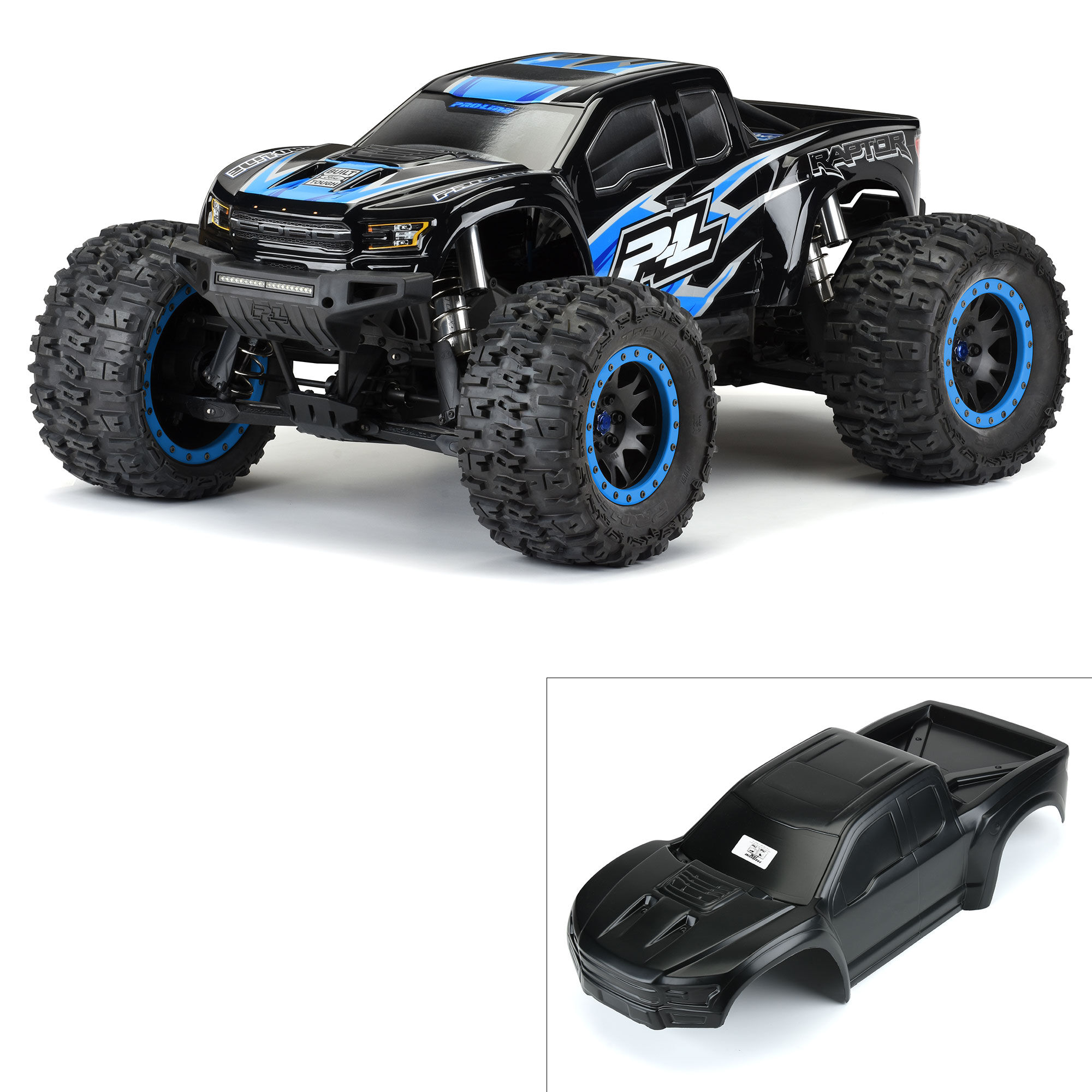 Pro Line Racing 1 5 Pre Cut 2017 Ford F 150 Raptor Tough Color