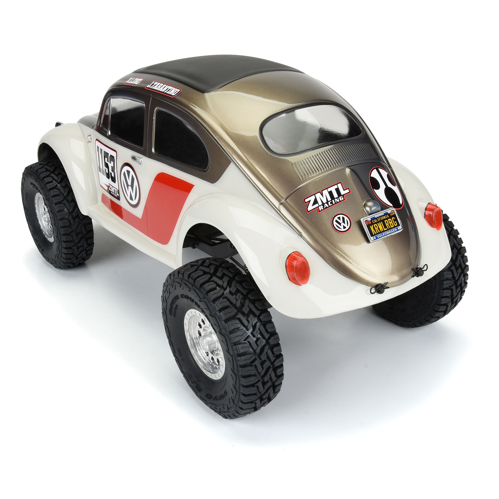Pro Line Racing 1 10 Volkswagen Beetle Clear Body 12.3