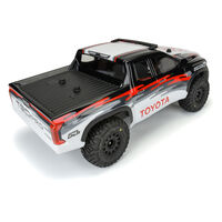 1/10 2023 Toyota Tundra TRD Pro Clear Body: Short Course