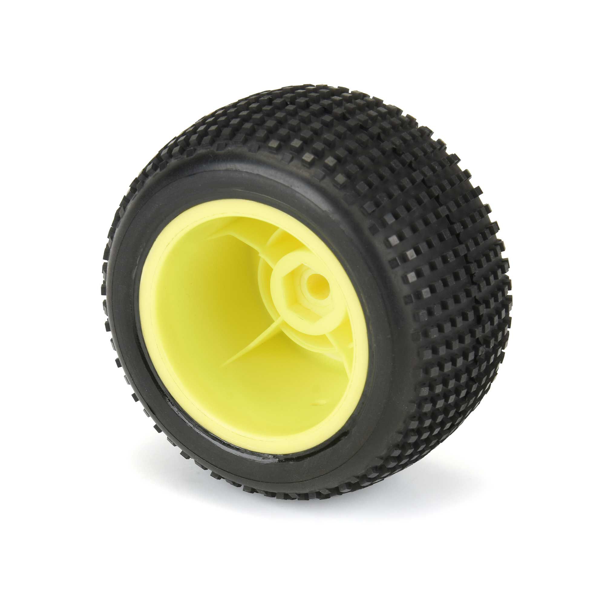 Mini-T 2.0 Tires Pro-Line Hole Shot 　一台分 Proline Hole Shot Mini-T 2.0 Tires Mounted White Wheels F/R