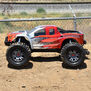 Limited Edition Trencher Pro-Loc F/R Mounted 24mm Gray/Black Impulse (2): X-MAXX