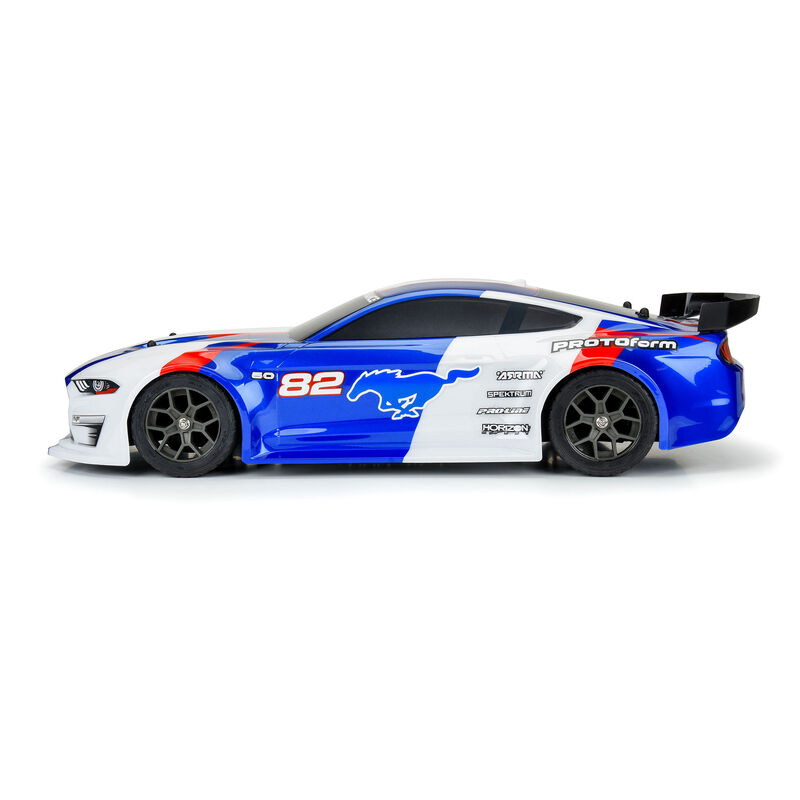 Pro-line Mustang | 3S Pro-Line Vendetta Painted 1/8 Infraction PROTOform (Blue): Body - Ford Racing & 2021