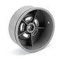 1/10 Slot Mag Drag Spec Rear 2.2"/3.0" 12mm Drag Wheels (2) Gray