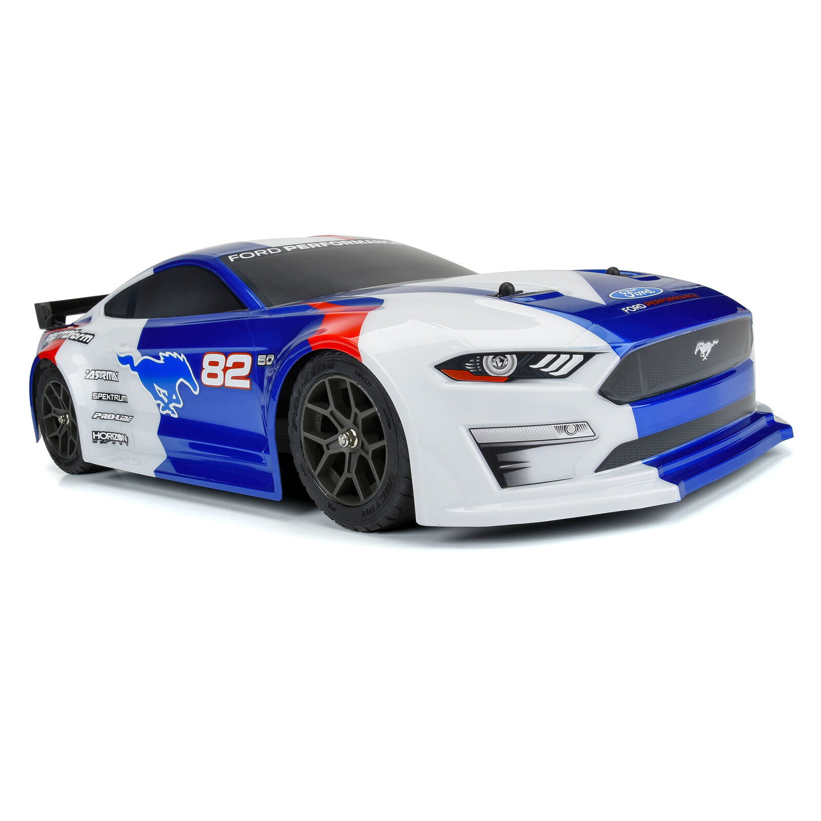 PROTOform - Pro-line Racing 1/8 2021 Ford Mustang Painted Body (Blue):  Vendetta & Infraction 3S | Pro-Line