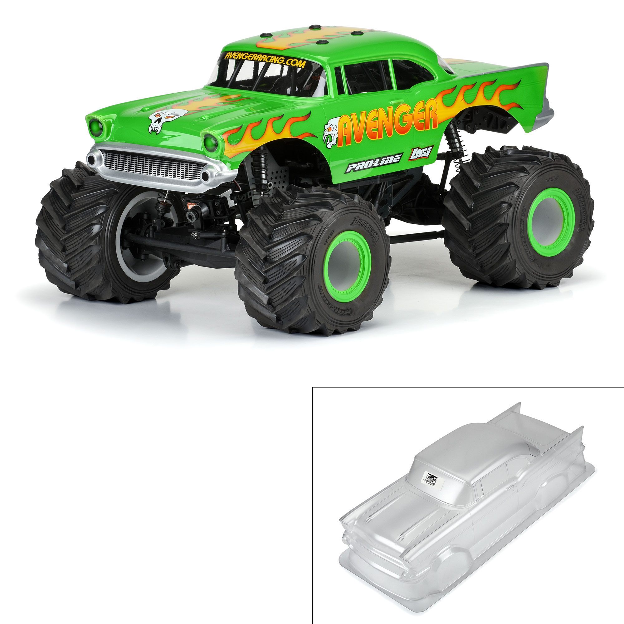 57 chevy rc body deals