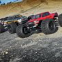 1/8 Badlands MX38 F/R 3.8" MT Tires Mounted 17mm Black Raid (2)