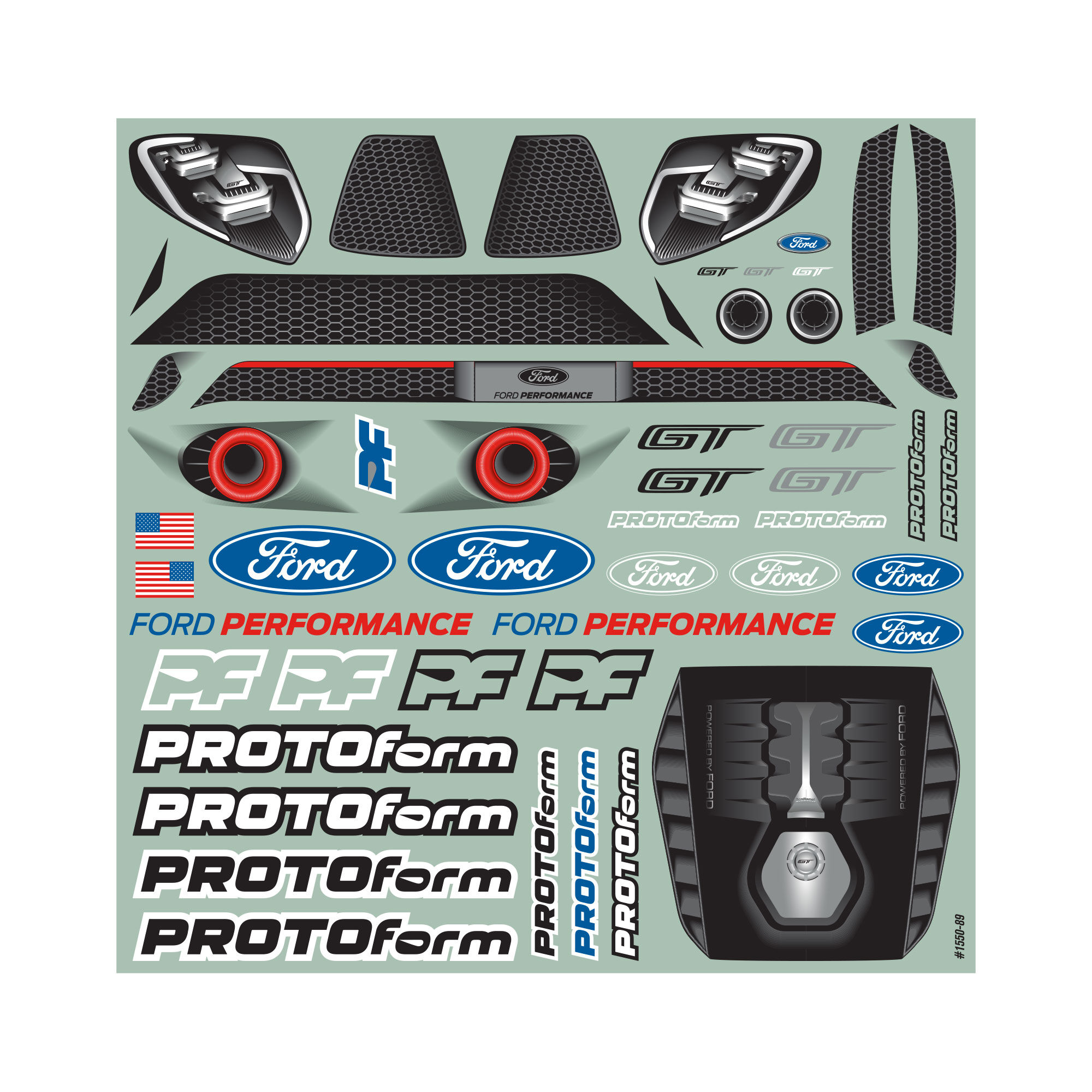 Protoform ford gt shop body