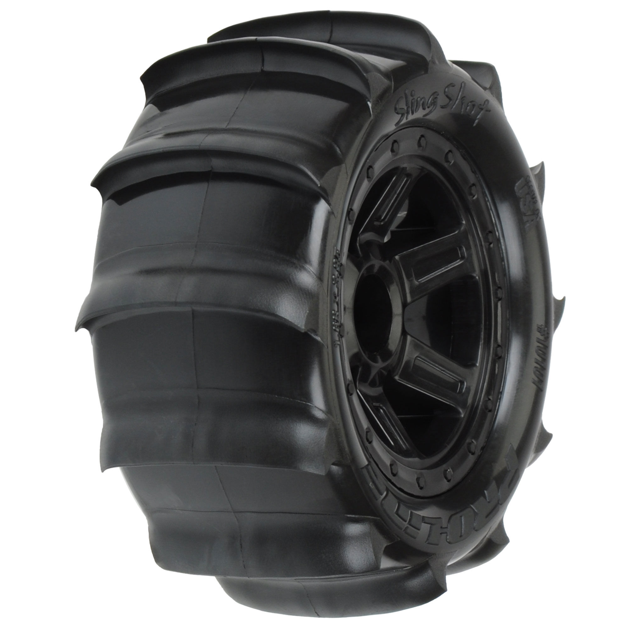 Rc car shop with paddle tires