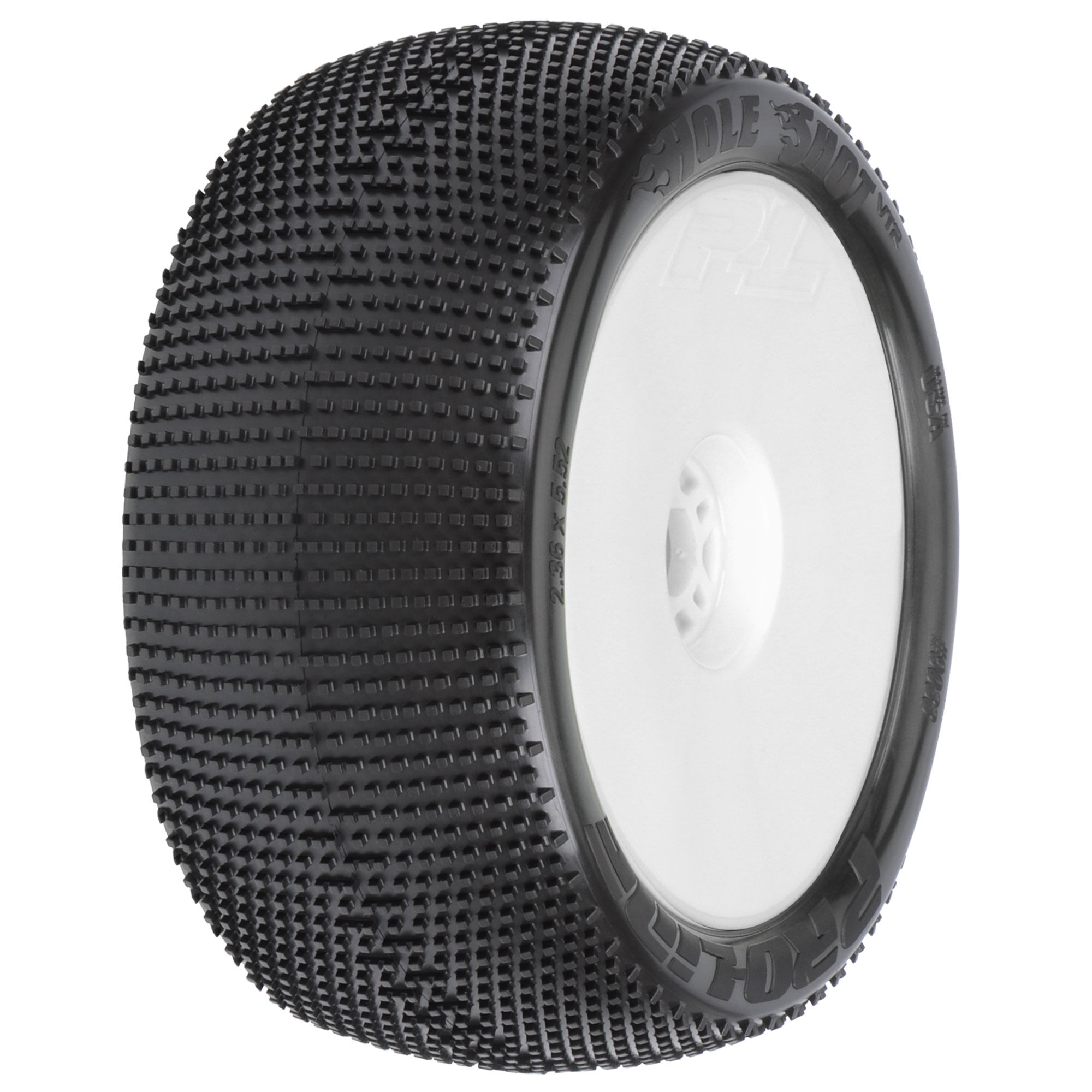 Mini-T 2.0 Tires Pro-Line Hole Shot 　一台分 Pro-Line Mini-T 2.0 Hole Shot Pre-Mounted Tires w/8mm Hex