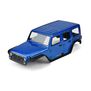 1/10 Jeep Wrangler Unlimited Rubicon Painted Body, Blue with 12.8" Wheelbase: TRX-4