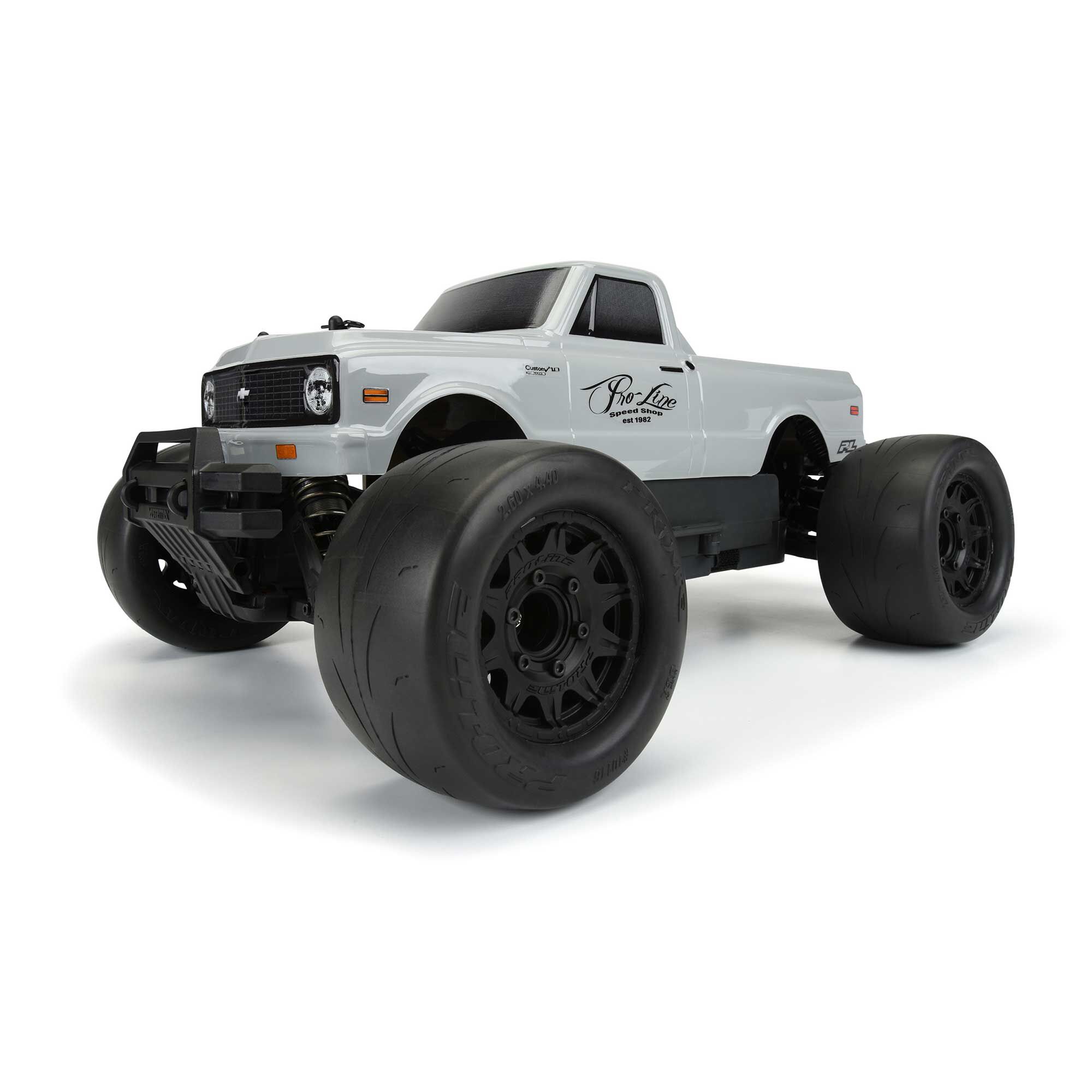 Pro-Line Racing 1/10 1972 Chevy C-10 Tough-Color Gray Body