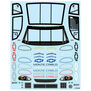 1/12 Pre-Cut 1996 Chevy Monte Carlo Clear Body: Losi NASCAR