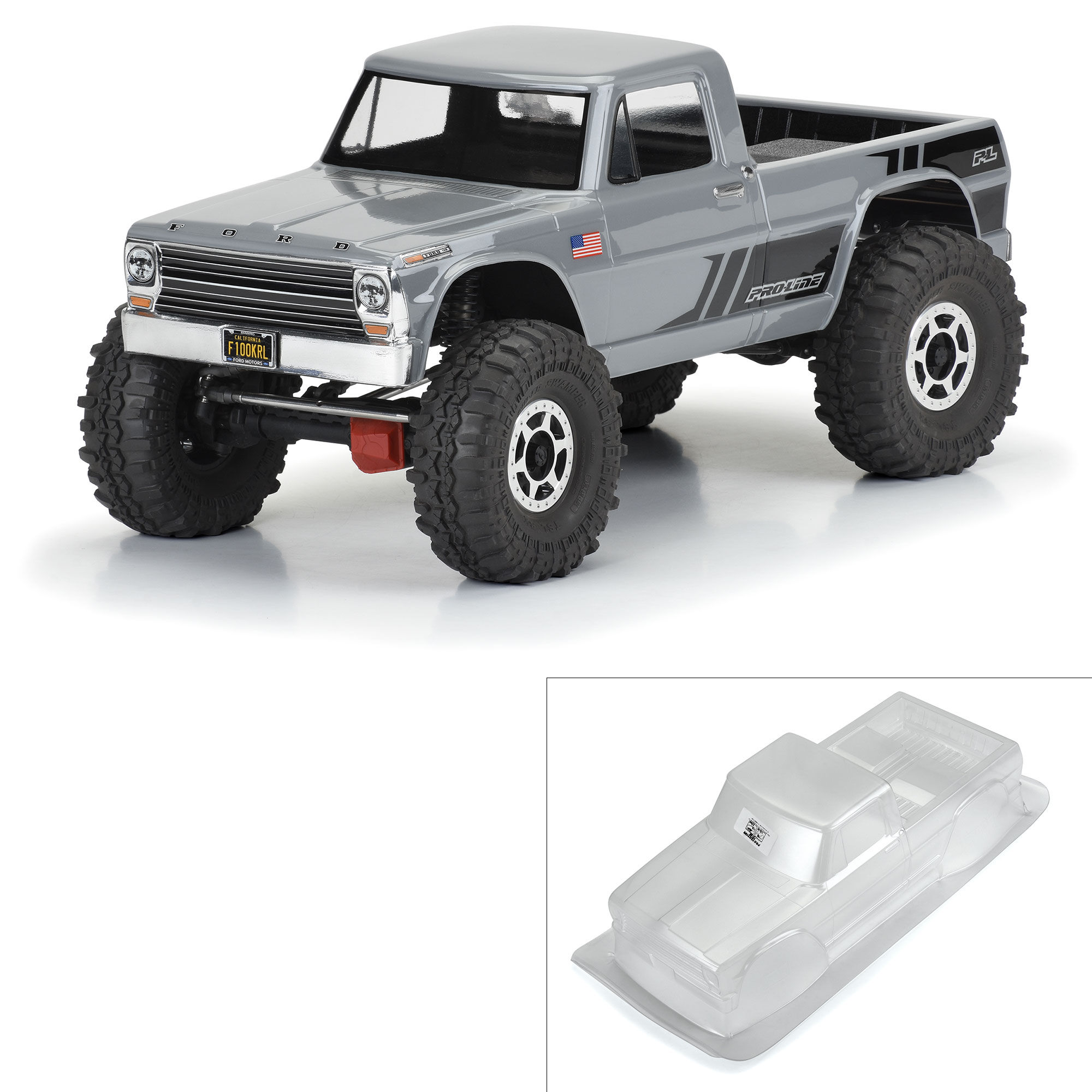 Ford f100 shop rc body