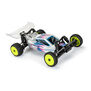 1/24 Electron 2.0 Buggy F/R Tires Mounted 7mm Yellow (4): Micro-B
