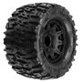 1/10 Trencher Front/Rear 2.8" MT Tires Mounted 12mm Blk Raid (2)