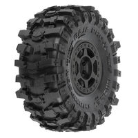 1/10 Mickey Thompson Baja Pro X G8 F/R 1.9" MTD 12mm Blk Holcomb (2)