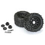 1/8 Trencher HP BELTED F/R 3.8" MT Tires Mounted 17mm Black Raid (2)
