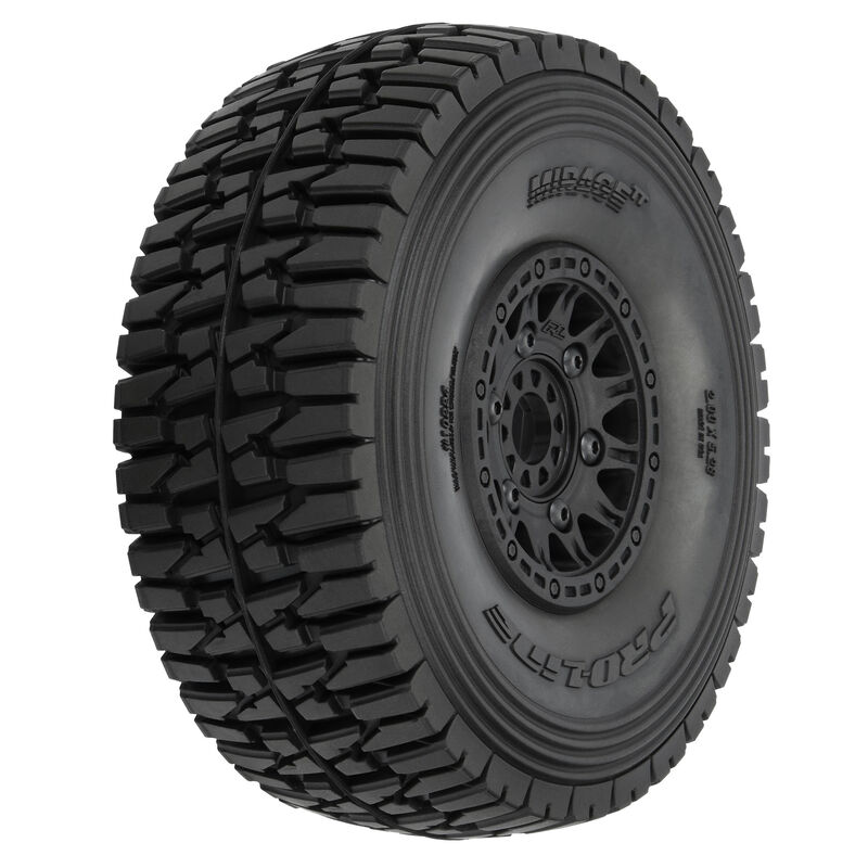 Pro-Line Racing 1/7 Mirage TT BELTED F/R Tires MTD 17mm Blk Raid (2):  Mojave 6S, UDR