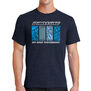 Pro-Line Quarter Tread Navy T-Shirt, 2XL