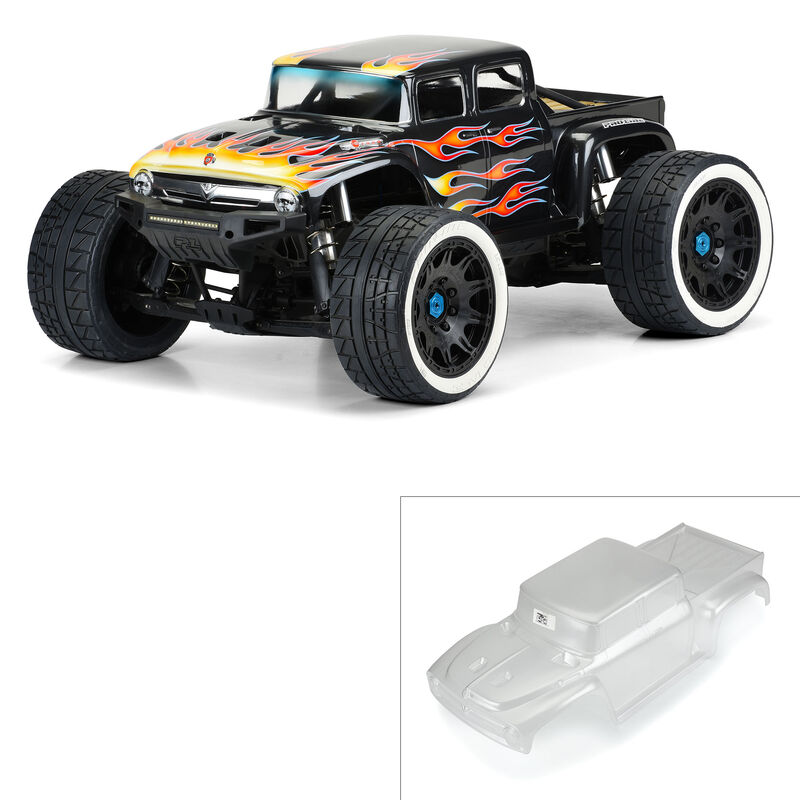 1/5 Pre-Cut 1956 Ford F-100 Clear Body: X-MAXX