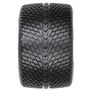 1/8 Road Rage F/R 3.8" MT Tires Mounted 17mm Blk Raid (2)