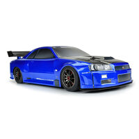 1/7 2002 Nissan Skyline GT-R R34 Painted Body (Blue): Infraction 6S