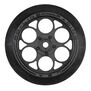 1/10 Showtime Front Runner Front 2.2"/2.7" 12mm Drag Wheels (2) Black