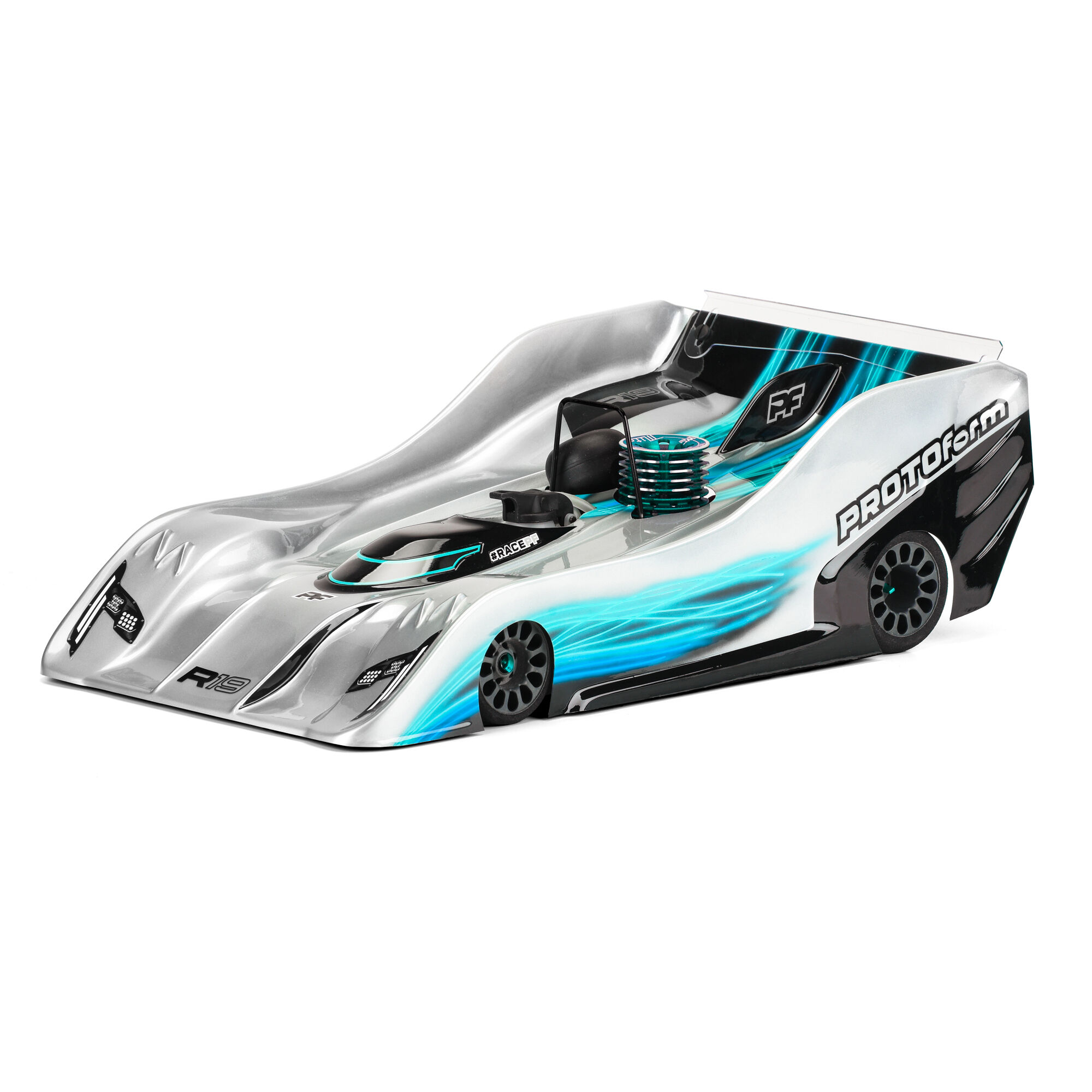 PROTOform 1 8 R19 PRO Light Weight Clear Body 1 8 On Road Pro Line