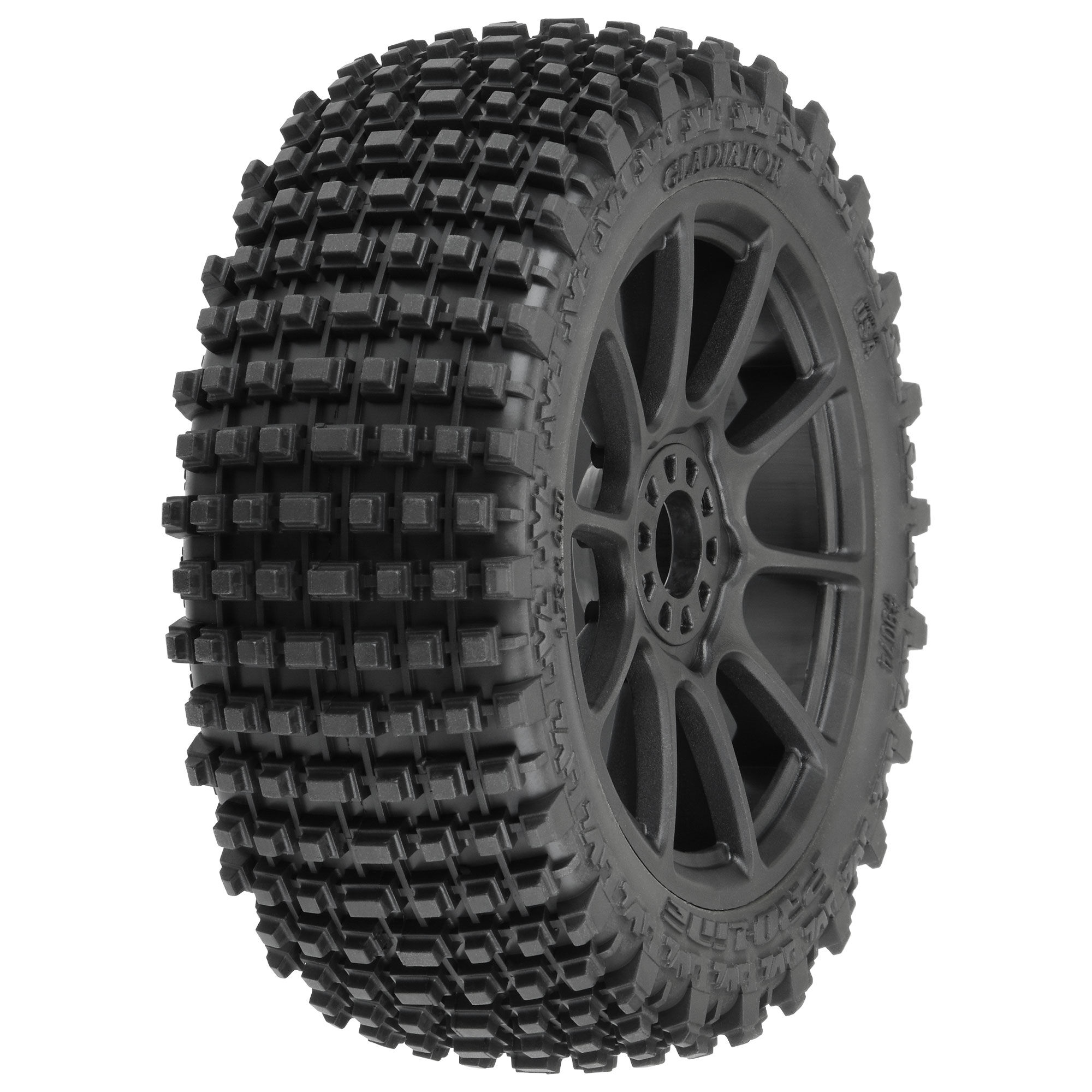 Pro Line Racing 1 8 Gladiator M2 Fr Rr Buggy Tires Mounted 17mm