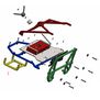 1/10 Back-Half Cage for Pro-Line Cab Only Crawler Bodies