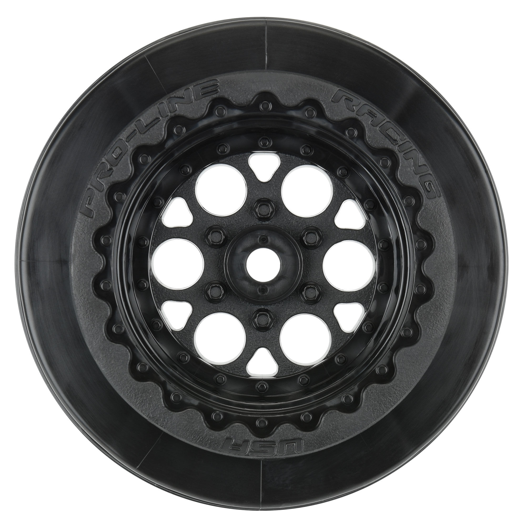 Pro Line Racing 1 10 Showtime Wide Rear 2.2 3.0 12mm Drag Wheels 2 Black Pro Line