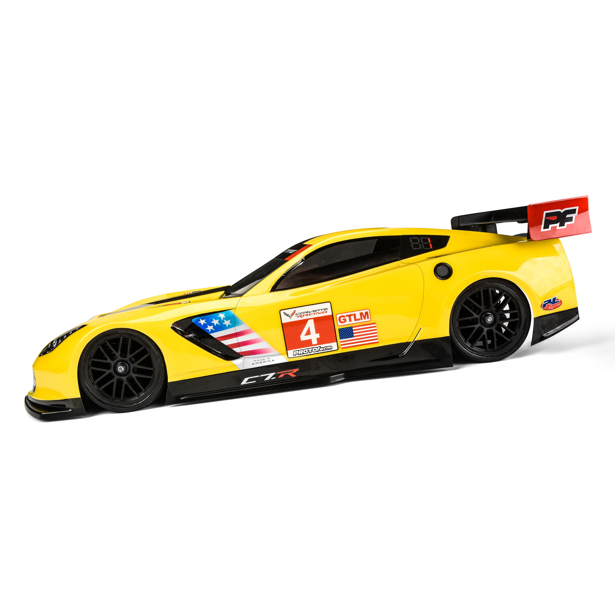 PROTOform 1/10 Chevrolet Corvette C7.R Clear Body: 190mm