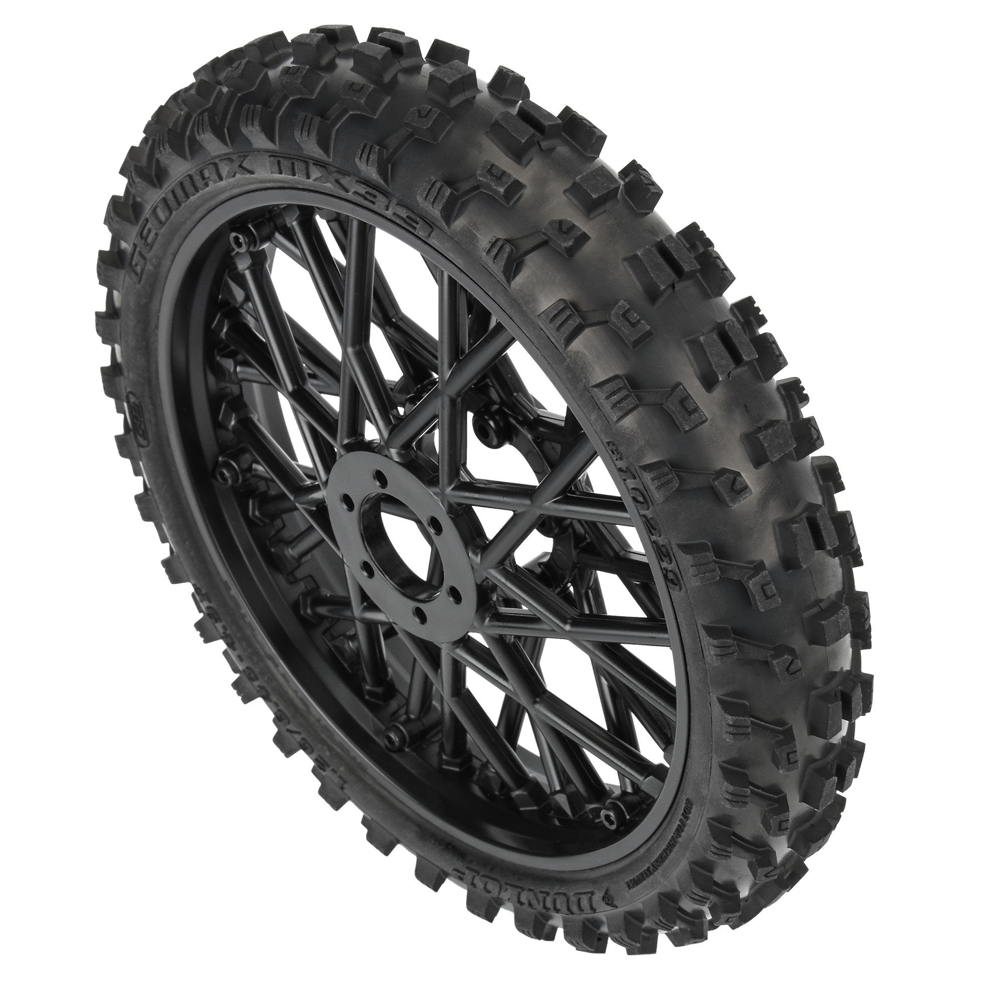 Pro-Line Racing 1/4 Dunlop Geomax MX33 CR4 Front Tire MTD Black: Promoto-MX  | Pro-Line