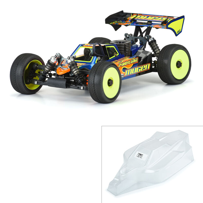 Pro-Line Mugen MBX8 Axis 1/8 Buggy Body (Clear)