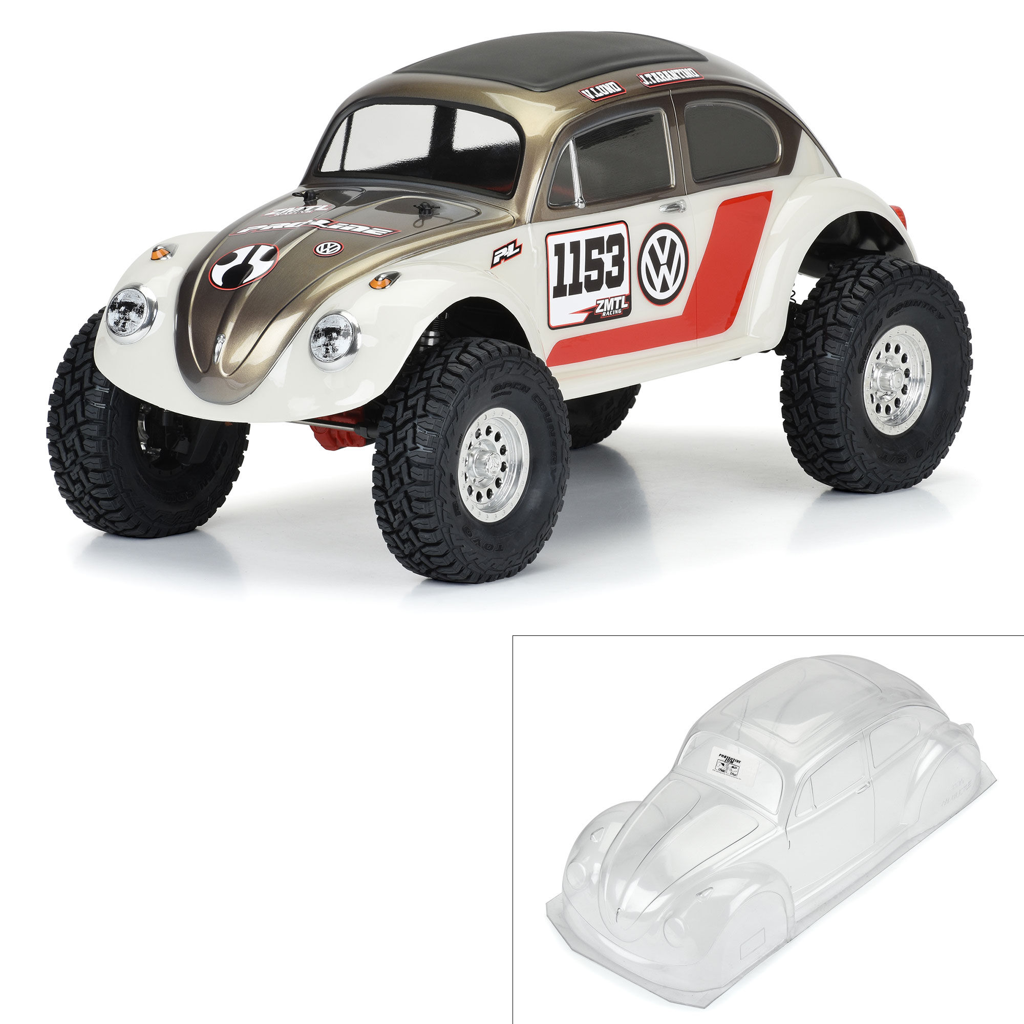 Vw bug store rc body