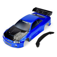 1/7 2002 Nissan Skyline GT-R R34 Painted Body (Blue): Infraction 6S