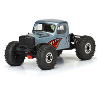 1/10 Comp Wagon Cab-Only Clear Body 12.3" (313mm) Weelbase Crawlers