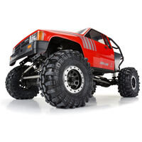1/6 Steelies Stamped Steel 2.9" Dual Offset SCX6 Wheels Silver/Black
