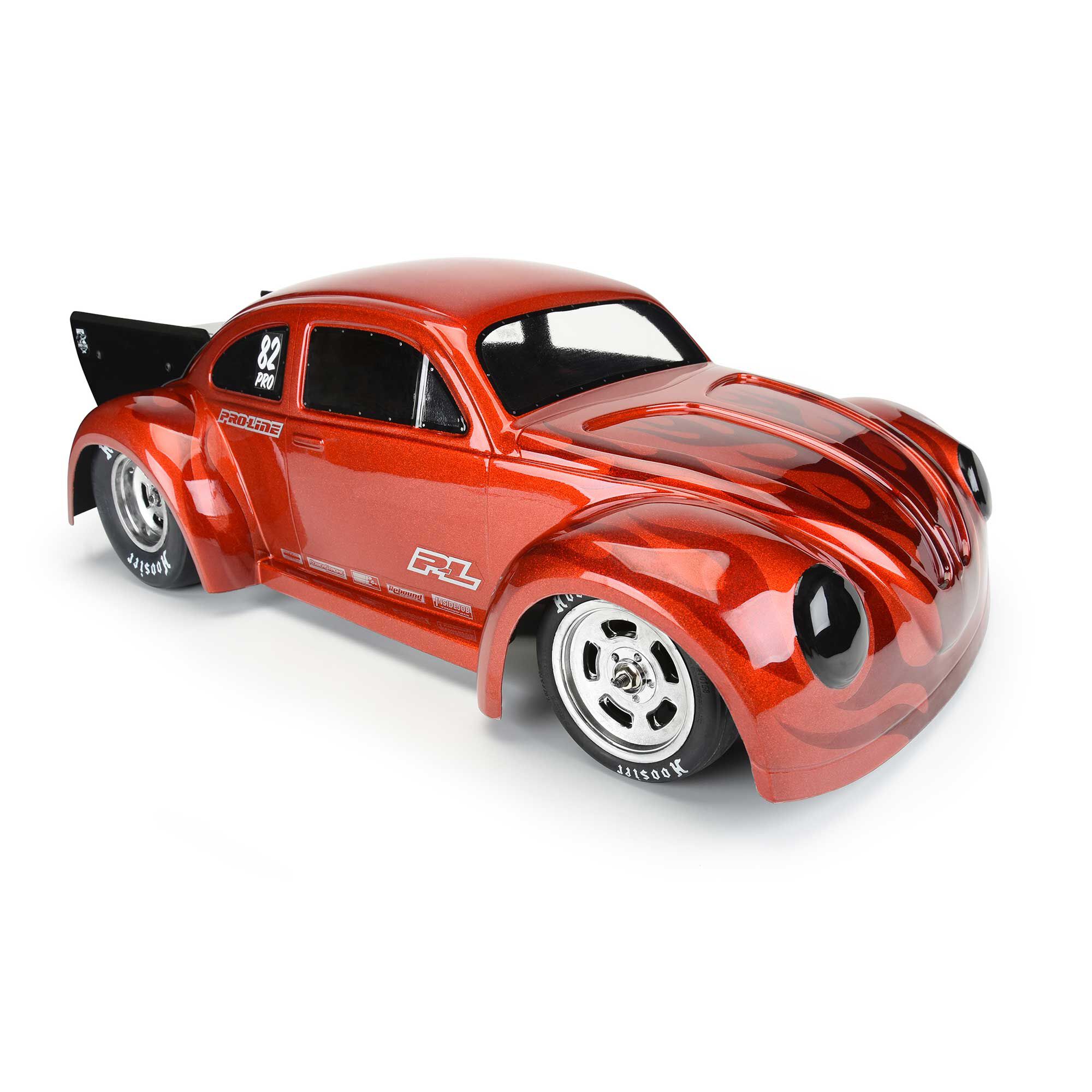 Pro Line Racing 1 10 Volkswagen Drag Bug Clear Body Drag Car