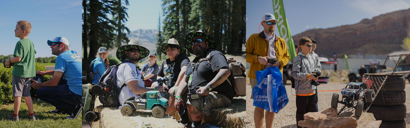 In our community, holding events to bring people together in the RC world.