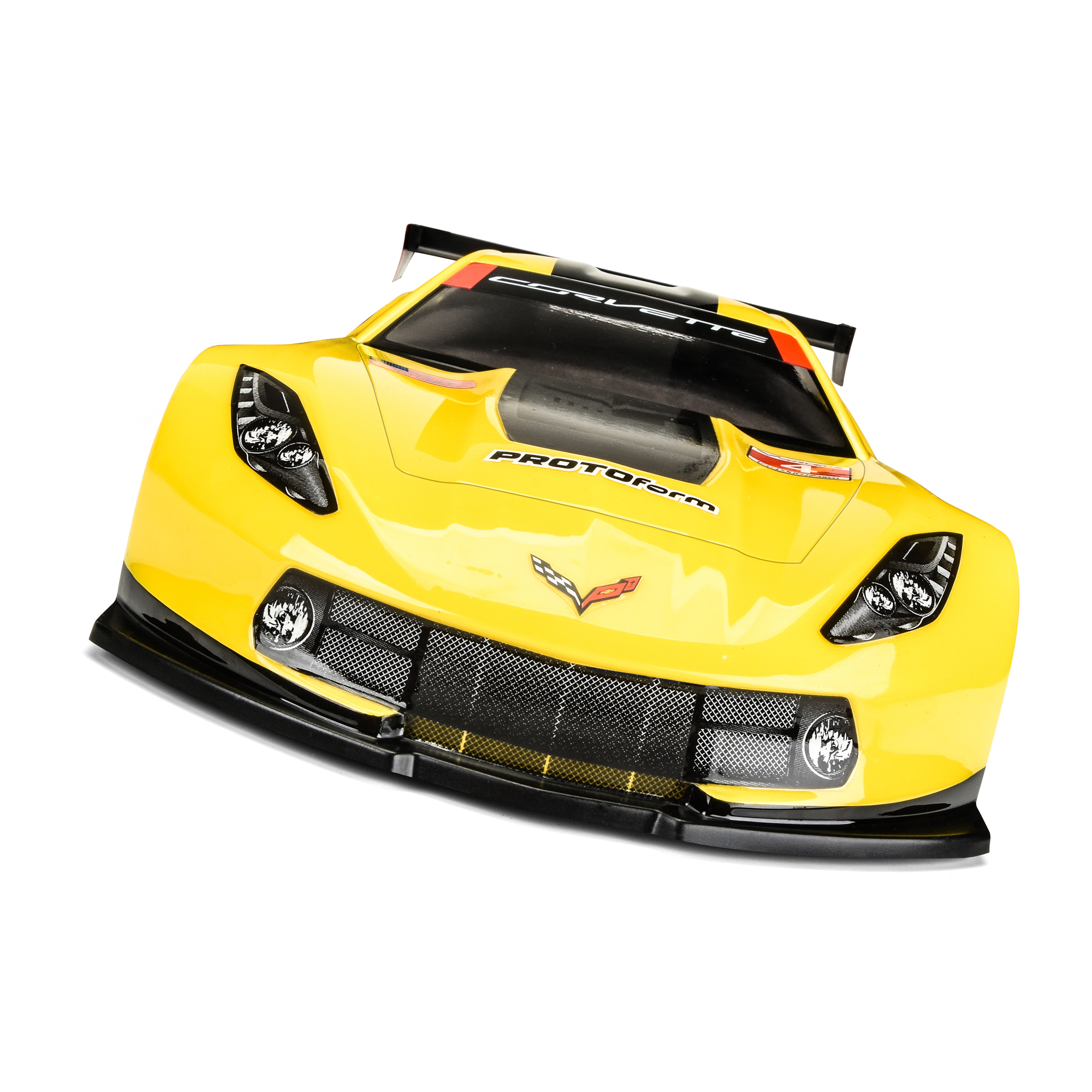 1/10 Chevrolet Corvette C7.R Clear Body: 190mm Touring Car