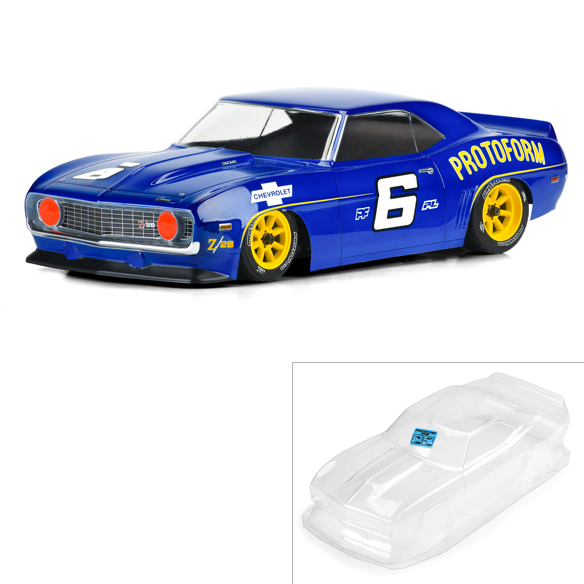 PROTOform ずらし CAMARO 1/10ラジコンボディー