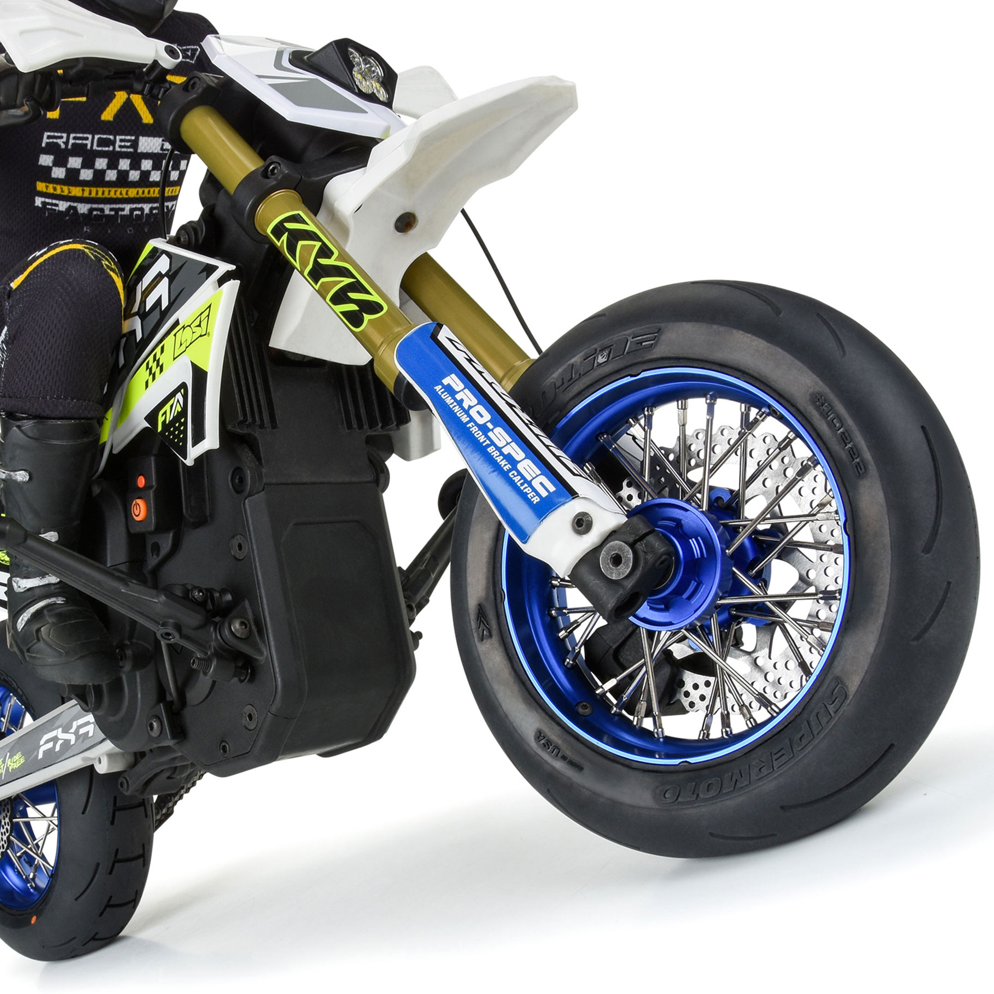1/4 Supermoto S3 Front Tire MTD Sleeve: Pro-Spec SM Front Wheel